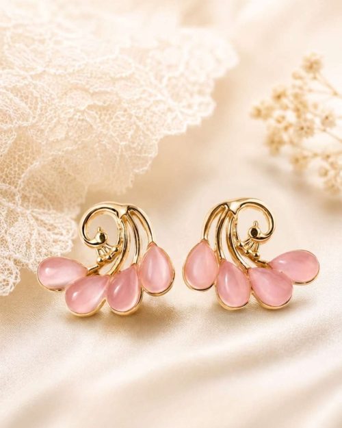 Blush Petal Earrings-2 Blush Petal Earrings