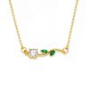 Emerald Tulip Chain-4 Emerald Tulip Chain