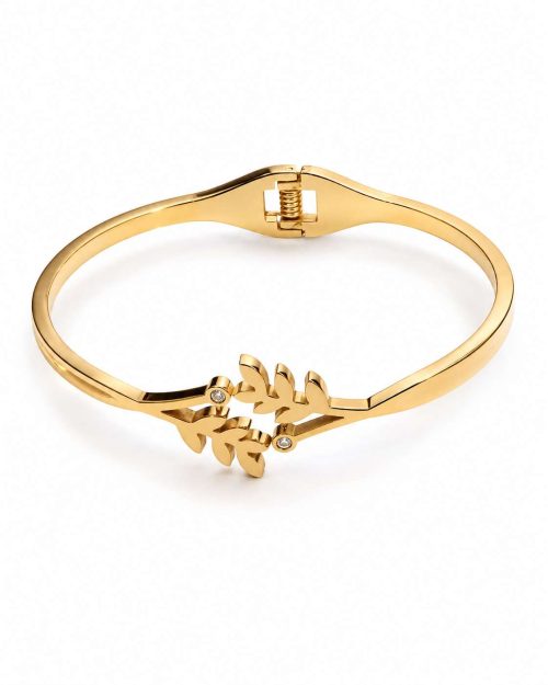 Golden Fern Bangle-3 Golden Fern Bangle