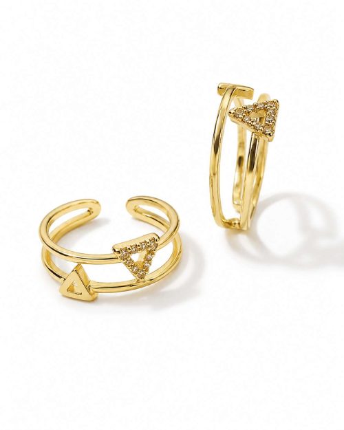 Golden Trinity Ring-3 Golden Trinity Ring