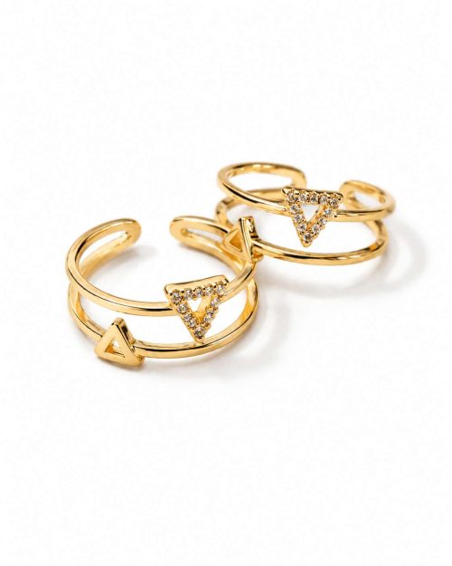 Golden Trinity Ring-4 Golden Trinity Ring