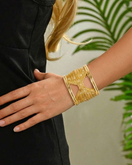 Opulent Net Cuff-1 Opulent Net Cuff