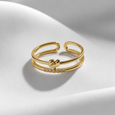 Swan Adjustable Ring-1 Swan Adjustable Ring